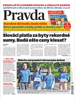 Vydanie Pravdy, náhlad obálky denníka